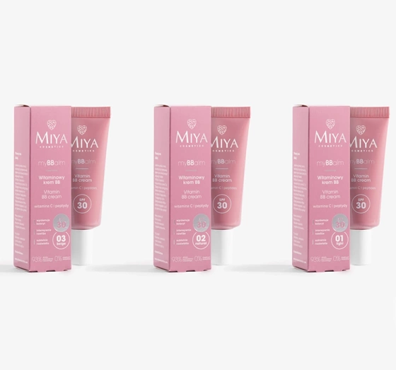 Miya Cosmetics MyBBcream witaminowy krem BB 01 Light 30ml