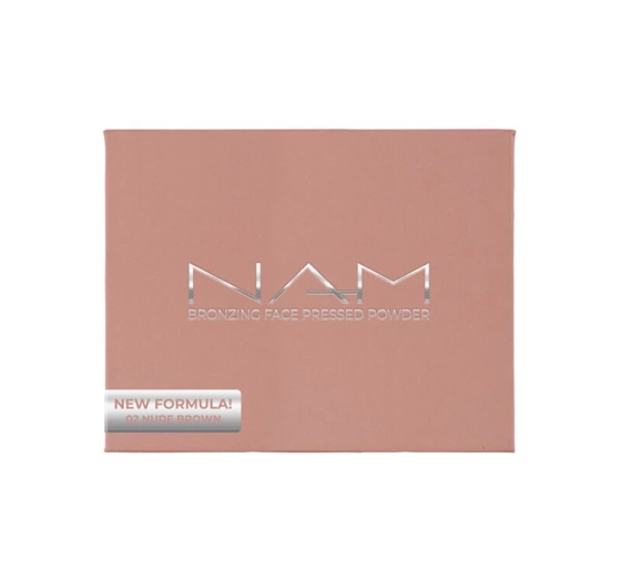 NAM Bronzing Face bronzer do twarzy w kompakcie 02 Nude Brown 10 g