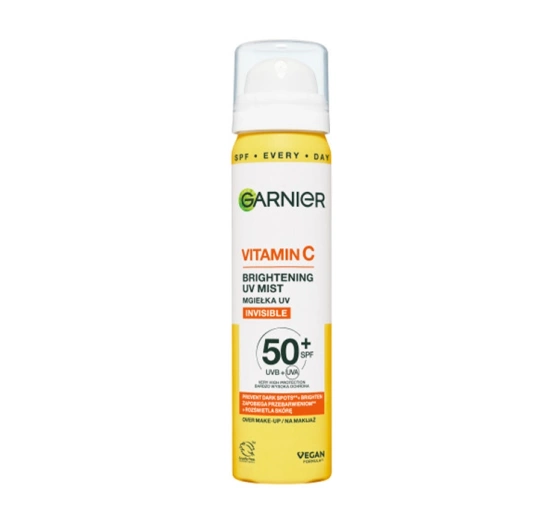 Garnier Vitamin C mgiełka UV spray na makijaż Invisible SPF50 75 ml