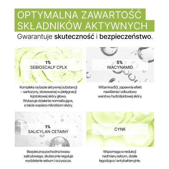 Biovax Trychologic Przetłuszczanie szampon do włosów i skóry głowy 200 ml