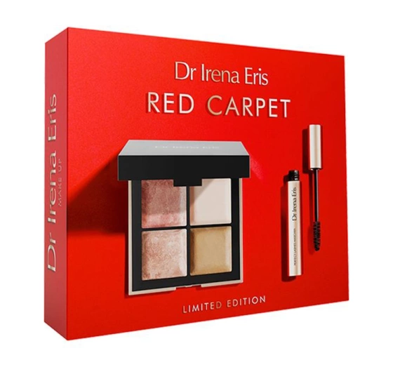 Dr Irena Eris Red Carpet zestaw paleta do twarzy 20 g tusz do rzęs 9 ml