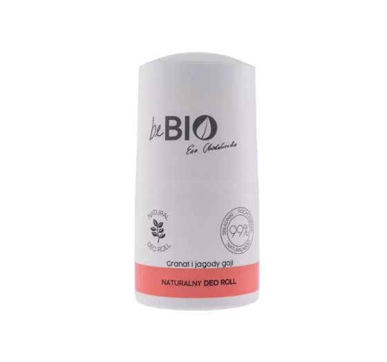 Bebio naturalny dezodorant roll-on Granat i Jagody Goji 50 ml