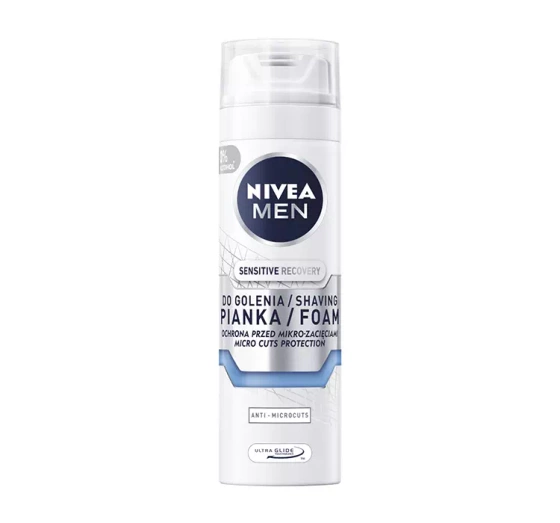 NIVEA MEN Sensitive Recovery regenerująca pianka do golenia dla mężczyzn 200 ml