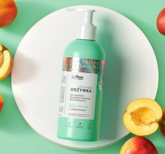 So!Flow wygładzająca odżywka do włosów po keratynowym prostowaniu 400ml
