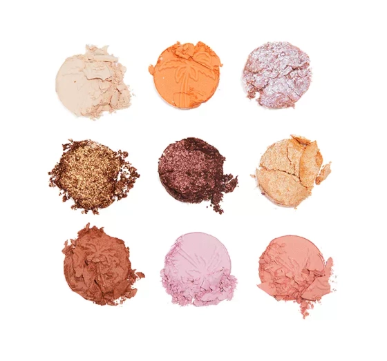 Makeup Revolution x Marley paleta cieni do powiek Hollywood Sunset 5,85g