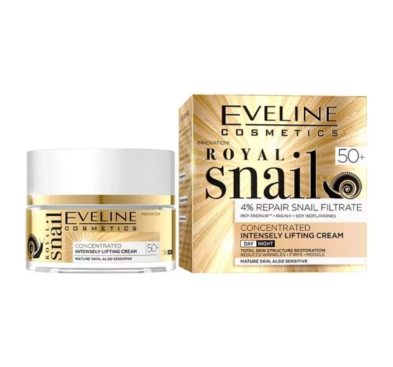 Eveline Cosmetics Royal Snail 50 skoncentrowany krem silnie liftingujący 50 ml