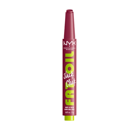 NYX Professional Makeup Fat Oil Slick Click balsam do ust 09 That's Major 2 g