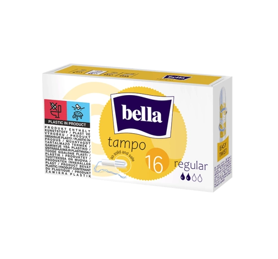 Bella Tampo Regular tampony bez aplikatora 16 sztuk