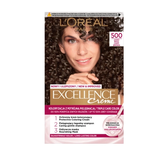 L'Oréal Paris Excellence Créme farba do włosów 5.00 Jasny brąz