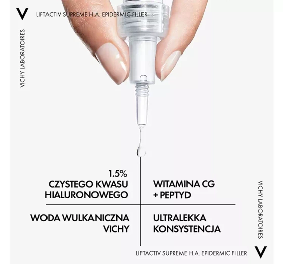 Vichy Liftactiv Supreme H.A. Epidermic Filler serum do twarzy i okolic oczu 30 ml