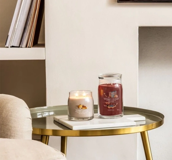 Yankee Candle Signature duża świeca zapachowa Autumn Daydream 567 g