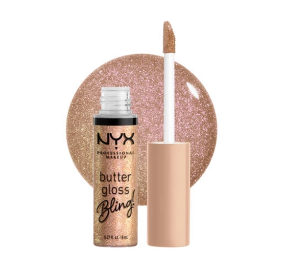 NYX Professional Makeup Butter Gloss Bling błyszczyk do ust 01 Bring The Bling 8 ml