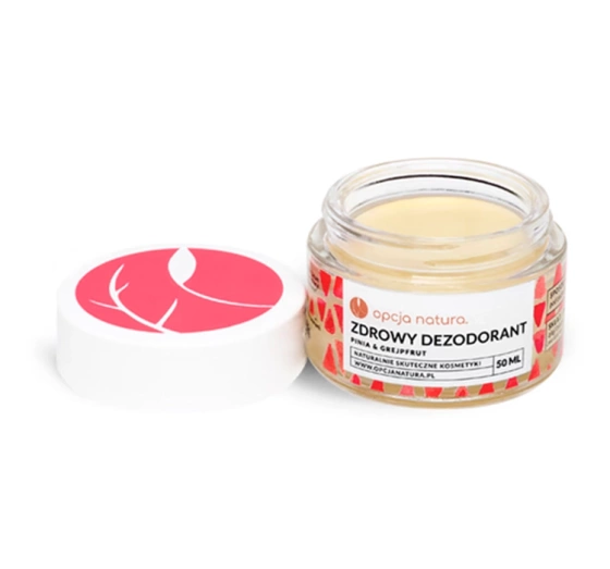 Opcja Natura zdrowy dezodorant w kremie Pinia & Grejpfrut 50 ml