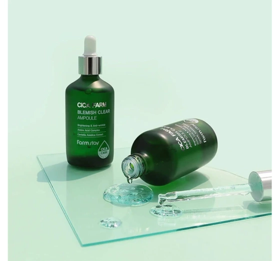 Farmstay Cica Farm Blemish Clear Ampoule serum na przebarwienia ampułka 100 ml