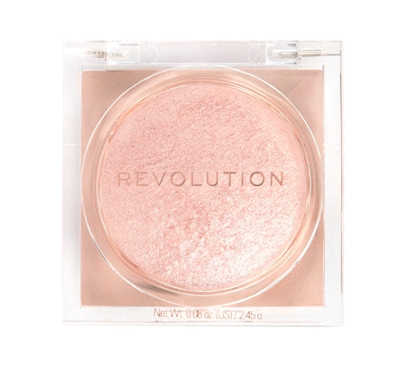 Makeup Revolution Beam Bright rozświetlacz do twarzy Rose Lustre 2,45g