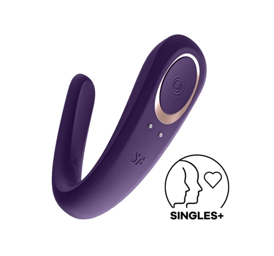 SATISFYER DOUBLE CLASSIC PARTNER VIBRATOR WIBRATOR DLA PAR