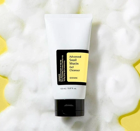Cosrx Advanced Snail Mucin delikatny żel do mycia twarzy 150 ml