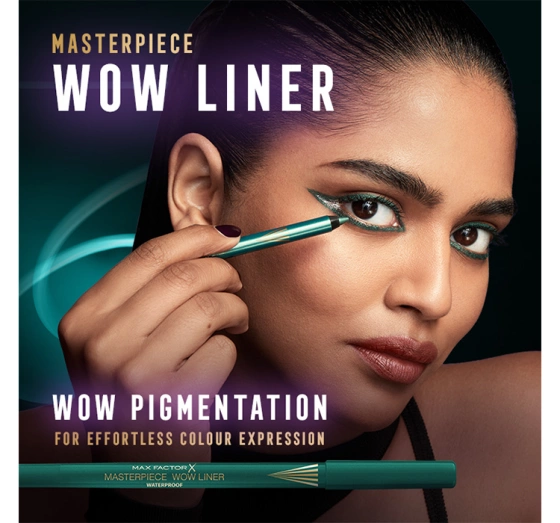 Max Factor Masterpiece Wow Liner wodoodporny eyeliner w kredce 510 Ocean Blue 1,2 g