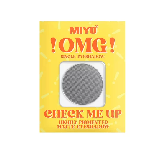 MIYO OMG MATTE EYESHADOW MATOWY CIEŃ DO POWIEK 16 IRON 1,3G