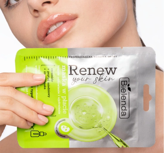 Bielenda Renew Your Skin maska w płacie bogate odżywienie i ujędrnienie