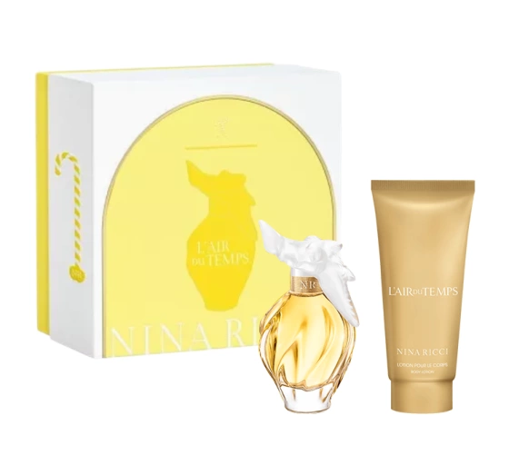 Nina Ricci L'Air Du Temps woda toaletowa spray 50 ml balsam do ciała 75 ml
