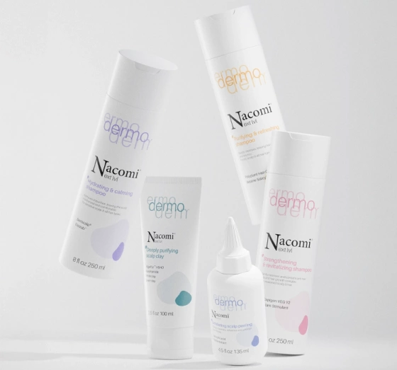 Nacomi Next Level Dermo glinka peelingująca do skóry głowy 100 ml