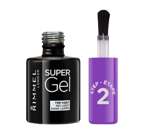Rimmel Super Gel żelowy top coat do paznokci 12ml