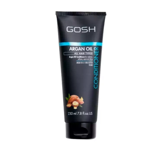 Gosh Argan Oil wegańska odżywka do każdego rodzaju włosów 230 ml