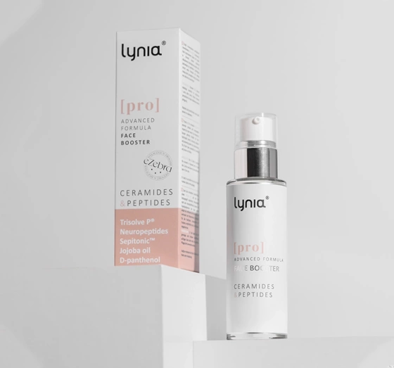 Lynia Pro Booster do twarzy z ceramidami i peptydami 30 ml
