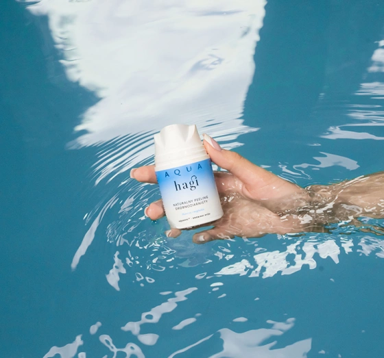 Hagi Aqua Zone naturalny drobnoziarnisty peeling do twarzy 50 ml