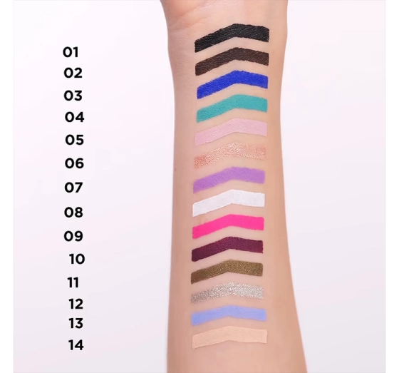 Eveline Cosmetics Variété żelowa kredka do oczu matowa 13 Blue Sky 1,3 g
