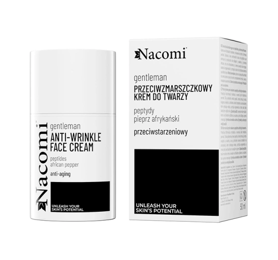 Nacomi Gentleman przeciwzmarszczkowy krem do twarzy 50 ml