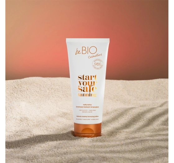 Bebio Start Your Safe Tanning naturalny kremowy balsam brązujący 200 ml