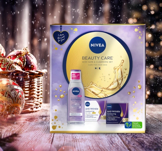 NIVEA Beauty Care zestaw krem na dzień 65 krem na noc płyn micelarny