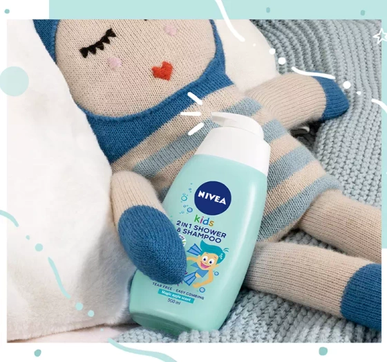 NIVEA KIDS żel do mycia ciała i włosów 2w1 Magic Apple 500 ml