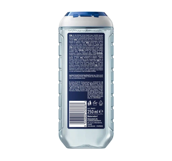 NIVEA MEN Alpine Breeze żel pod prysznic 3w1 dla mężczyzn 250 ml