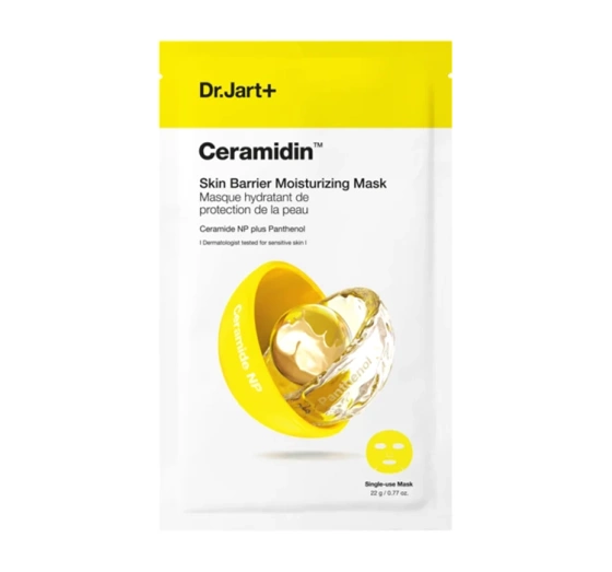 Dr.Jart Ceramidin Skin Barrier Moisturizing Mask zestaw masek z ceramidami 5 x 22 g