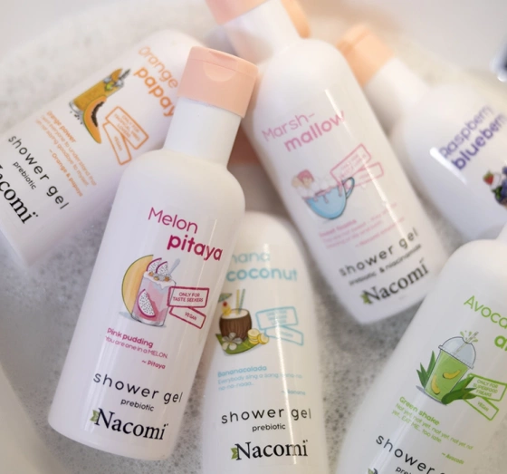 Nacomi Bamboo & Coconut Milk żel pod prysznic 300 ml
