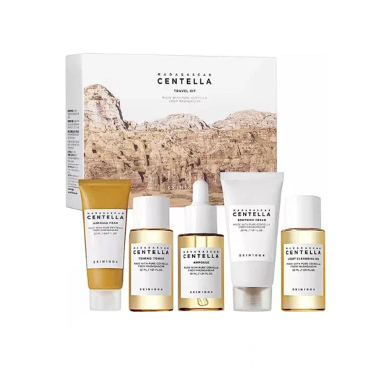 SKIN1004 Madagascar Centella Travel Kit zestaw pozdróżny kosmetyków do pielęgnacji twarzy