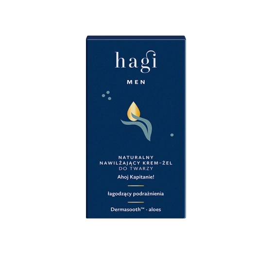 Hagi Men Ahoj Kapitanie! nawilżający krem-żel do twarzy dla mężczyzn 50 ml