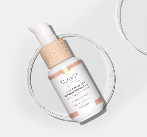 Slavia Cosmetics serum do twarzy z retinolem kapsułkowanym 0,3% 30ml
