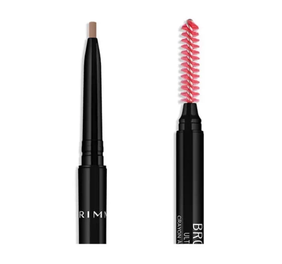 Rimmel Brow Pro Micro kredka do brwi automatyczna ze szczoteczką 001 Blonde 0,09g