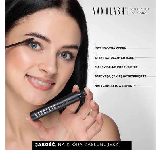 NANOLASH VOLUME UP MASCARA POGRUBIAJĄCY TUSZ DO RZĘS 10ML