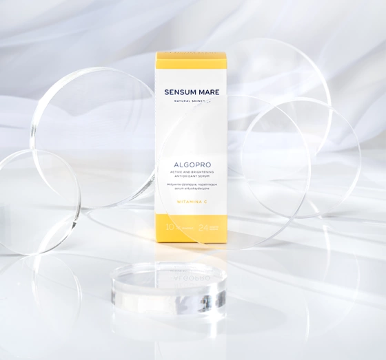 Sensum Mare Algopro C aktywnie działające rozjaśniające serum antyoksydacyjne z witaminą C 10% 30 ml