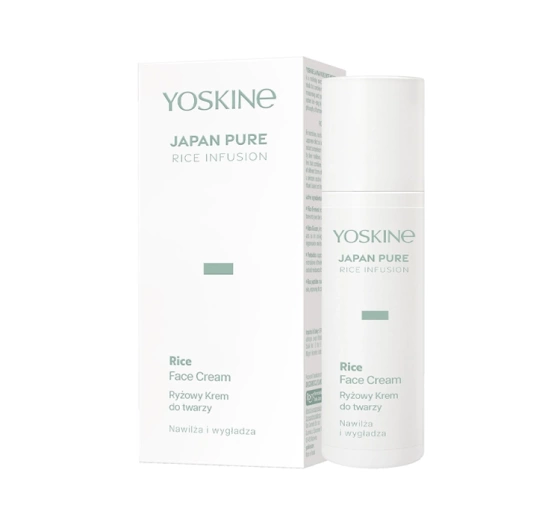 Yoskine Japan Pure Rice Infusion ryżowy krem do twarzy 50 ml