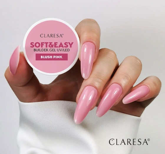 Claresa Soft & Easy żel budujący Blush Pink 12 g