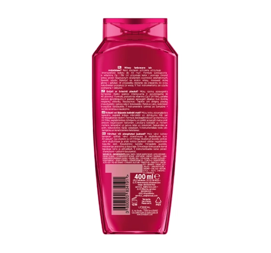 L'Oréal Paris Elseve Color Vive szampon do włosów farbowanych 400 ml
