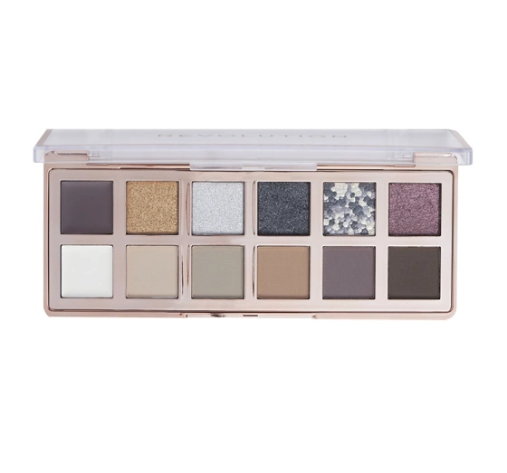 Makeup Revolution The Smokey Icon paleta cieni do powiek 12 x 0,7g