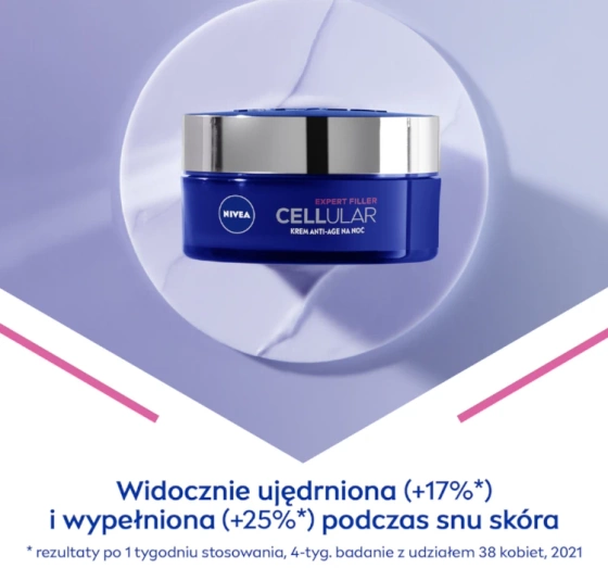 NIVEA Cellular Expert Filler krem do twarzy anti-age na noc 50 ml