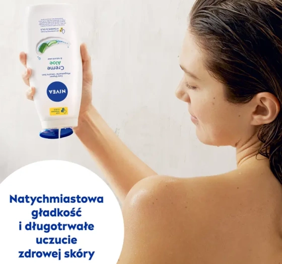 NIVEA Creme Aloe delikatny żel pod prysznic 750 ml